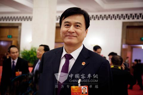 全國(guó)人大代表、江淮汽車董事長(zhǎng)安進(jìn)